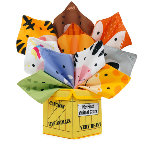 Sensory Baby Tissue Toy Box