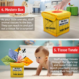 Sensory Baby Tissue Toy Box
