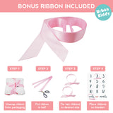 Ultra Soft and Cuddly Floral Baby Milestone Blanket for Girls