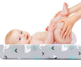 Stretchy Changing Pad Covers 2 Pack - Jersey Knit, Elephant & Whale