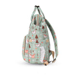 Limited Edition Large Unicorn Diaper Bag Green