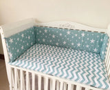 Star Design Baby Bed Bumpers One-piece Crib Around Cushion Protector Pillows